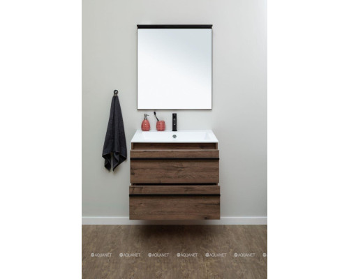 Зеркало De Aqua Сильвер 70 черный