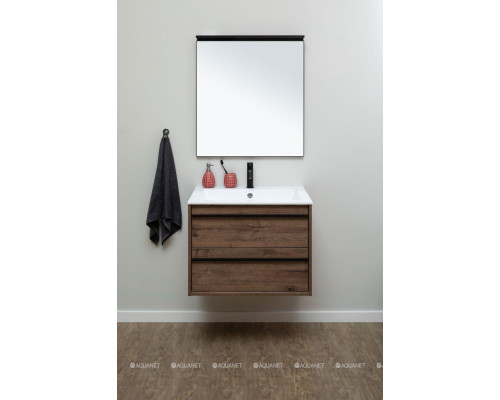 Зеркало De Aqua Сильвер 70 черный