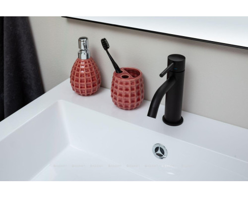 Зеркало De Aqua Сильвер 70 черный