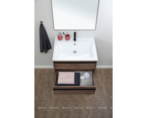 Зеркало De Aqua Сильвер 70 черный