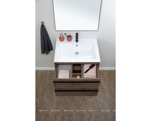 Зеркало De Aqua Сильвер 70 черный