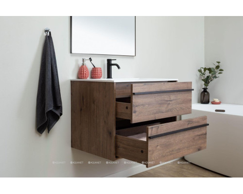 Зеркало De Aqua Сильвер 70 черный