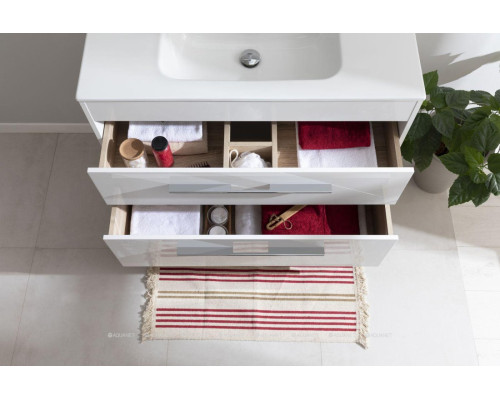 Раковина Aquanet Flat 100 белая