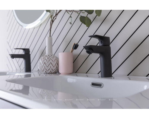 Раковина Aquanet Flat 120 (двойная) белая