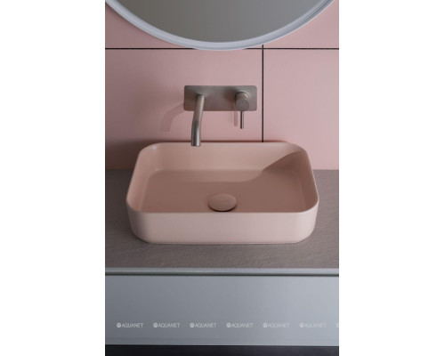 Раковина накладная Allen Brau Fantasy 50 4.11021.SM розовый