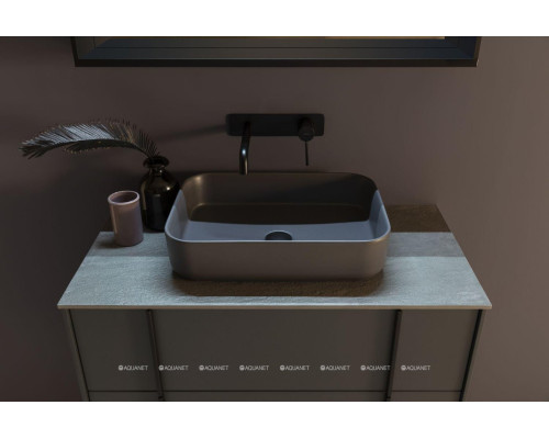 Раковина накладная Allen Brau Fantasy 50 4.11021.AN антрацит