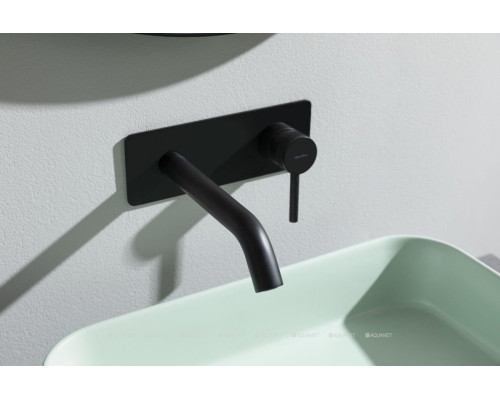 Смеситель для раковины Allen Brau Priority 5.31003-31 (с внутренней частью) черный матовый