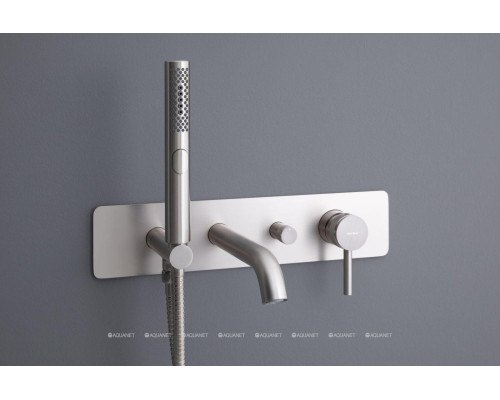 Смеситель для ванны с душем Allen Brau Priority 5.31006-BN (с внутренней частью) никель браш