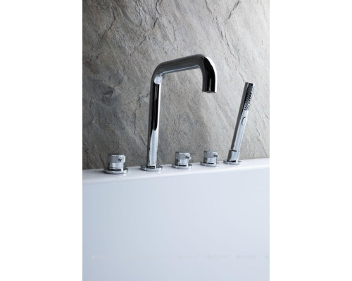 Смеситель на борт ванны Allen Brau Priority 5.31007-00 (с внутренней частью) хром