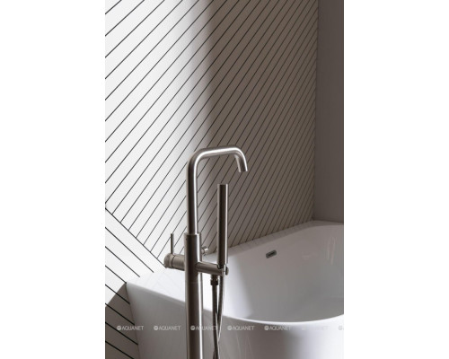 Смеситель для ванны Allen Brau Priority 5.31008-BN (с внутренней частью) никель браш