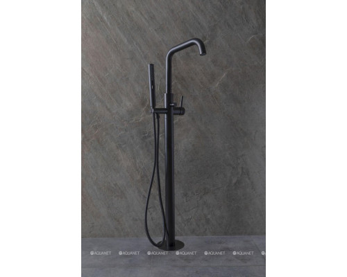 Смеситель для ванны Allen Brau Priority 5.31008-31 (с внутренней частью) черный матовый