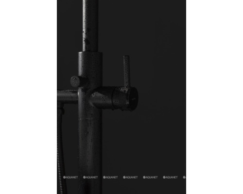 Смеситель для ванны Allen Brau Priority 5.31008-31 (с внутренней частью) черный матовый