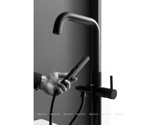 Смеситель для ванны Allen Brau Priority 5.31008-31 (с внутренней частью) черный матовый