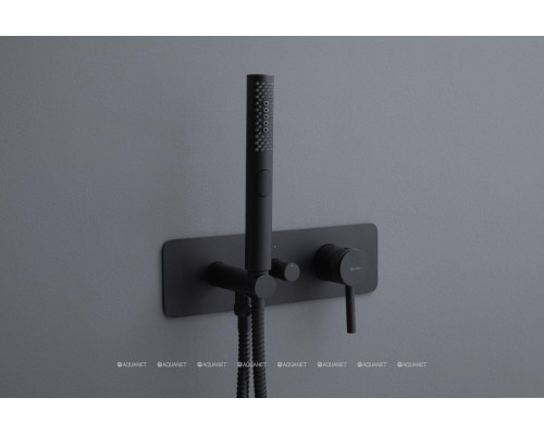 Смеситель для душа Allen Brau Priority 5.31009-31 (с внутренней частью, 2 хода) черный матовый