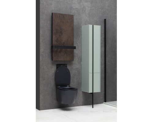 Унитаз подвесной Allen Brau Fantasy 4.11004.31 черный матовый