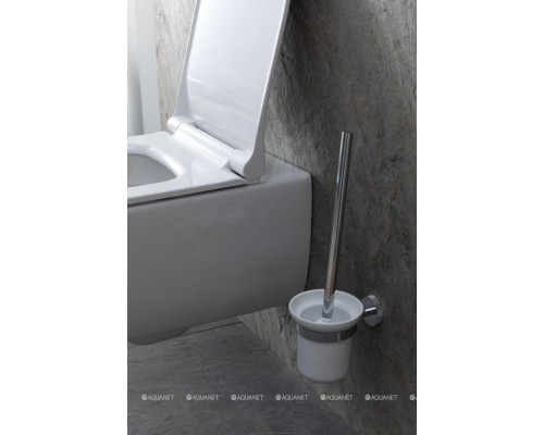 Ершик для унитаза Allen Brau Priority 6.31008-BN белый/никель браш