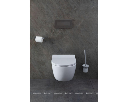 Ершик для унитаза Allen Brau Priority 6.31008-BN белый/никель браш