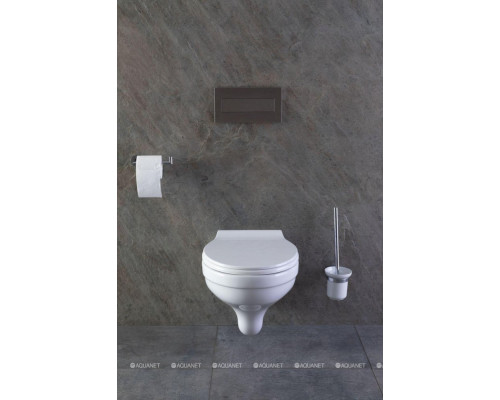 Ершик для унитаза Allen Brau Priority 6.31008-BN белый/никель браш