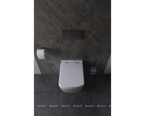 Крышка-сиденье для унитаза Allen Brau Liberty 4.33006.20 белый глянец