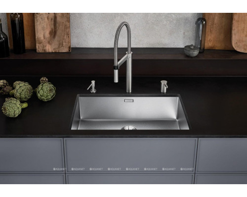 Кухонная мойка Blanco Claron 700-U 523387 нерж. сталь мат Durinox In Fino