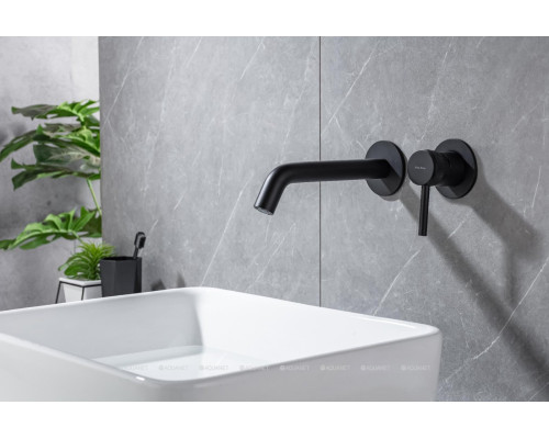 Смеситель для раковины Allen Brau Priority 5.31030-31 (с внутренней частью) черный матовый