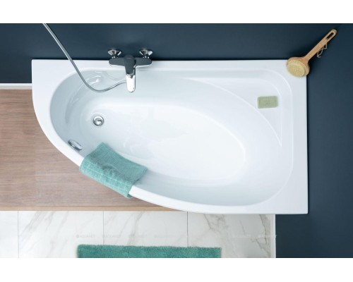 Акриловая ванна Aquanet Mia 140x80 R (с каркасом)