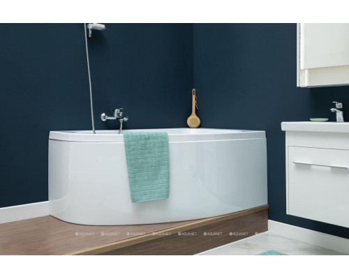 Акриловая ванна Aquanet Mia 140x80 R (с каркасом)