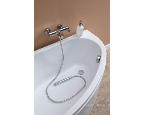 Акриловая ванна Aquanet Mia 140x80 L (с каркасом)