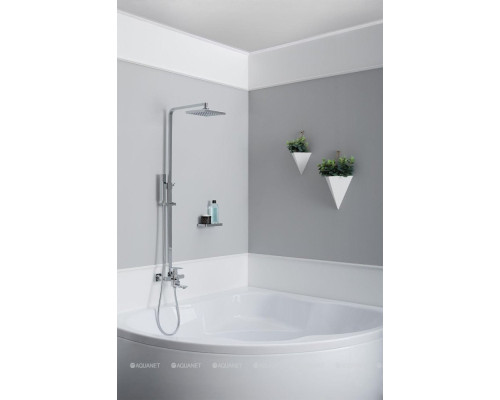 Акриловая ванна Aquanet Santiago 160x160 (с каркасом)