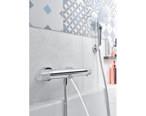 Смеситель для ванны Jacob Delafon Rivoli E24325-CP с термостатом Хром