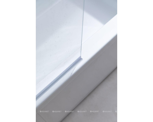 Шторка на ванну Allen Brau Priority 80x150 3.31024.BA серебро браш