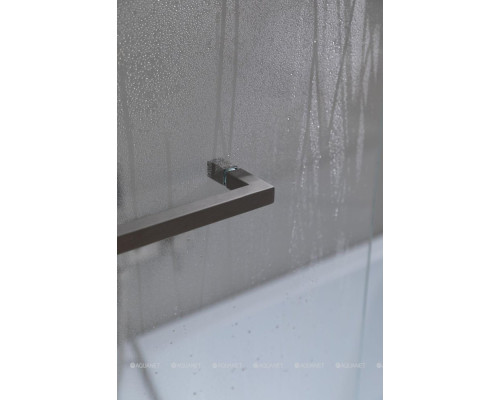 Шторка на ванну Allen Brau Priority 80x150 3.31024.BA серебро браш