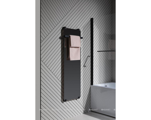 Шторка на ванну Allen Brau Priority 80x150 3.31022.BBA черный браш