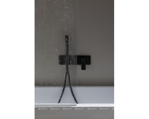 Шторка на ванну Allen Brau Priority 80x150 3.31022.BBA черный браш