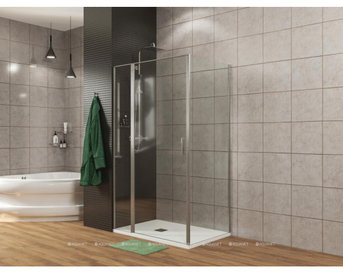 Душевой уголок Allen Brau Priority 140x90 3.31034.00 + 3.31043.00 хром