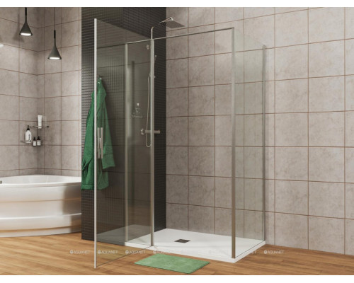 Душевой уголок Allen Brau Priority 140x100 3.31034.00 + 3.31046.00 хром