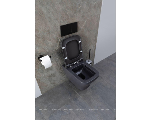 Унитаз подвесной Allen Brau Infinity 4.21011.AN антрацит