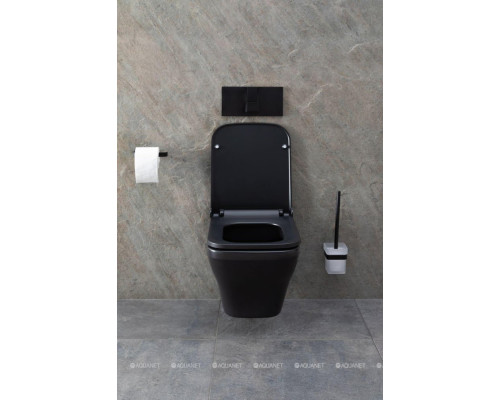 Унитаз подвесной Allen Brau Infinity 4.21011.31 черный матовый