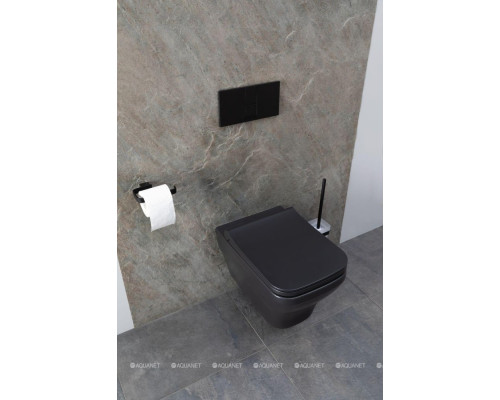 Унитаз подвесной Allen Brau Infinity 4.21011.31 черный матовый