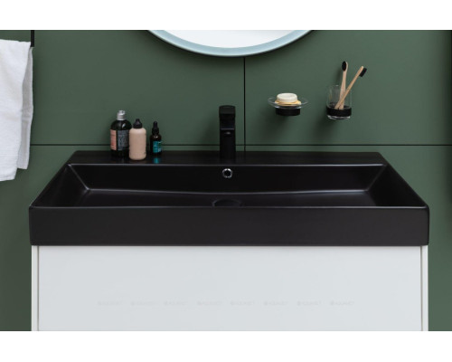 Раковина Sanovit Slim Synergy 100 17100 черный матовый