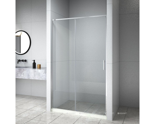 Душевая дверь Aquanet Pleasure Evo 110 AE65-N110-CT профиль хром, прозрачное стекло