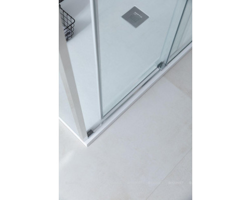 Душевая дверь Aquanet Pleasure Evo 120 AE65-N120-CT профиль хром, прозрачное стекло