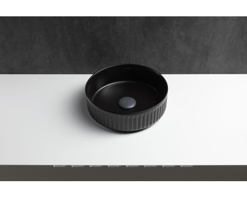 Раковина накладная Allen Brau Fantasy Line 36 4.11032.31 черный матовый