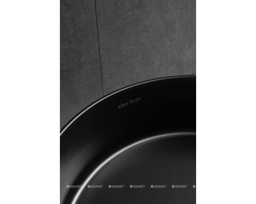 Раковина накладная Allen Brau Fantasy Line 36 4.11032.31 черный матовый