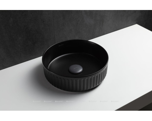 Раковина накладная Allen Brau Fantasy Line 36 4.11032.31 черный матовый