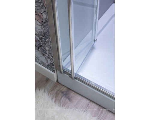 Душевая дверь Aquanet Alfa NAA6422 80, прозрачное стекло