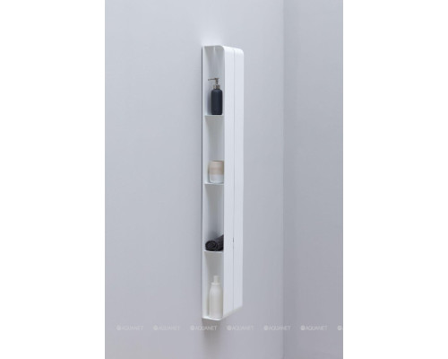 Полка Aquanet Магнум H 20x130 белая матовая, вертикальная