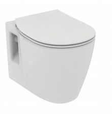 Унитазы Унитаз подвесной CONNECT в компекте: унитаз E803501, глубокий смыв, с сиденьем и крышкой E772401 IdealStandard E272701