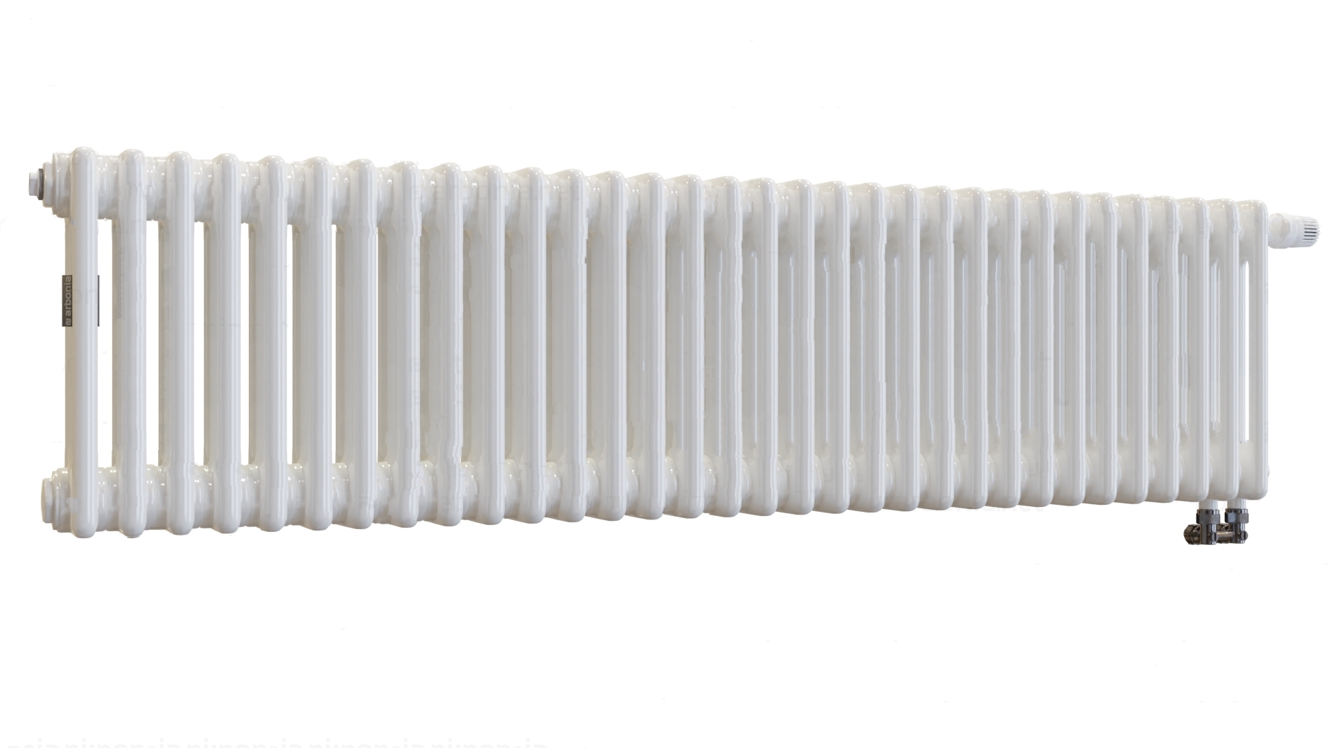 Трубчатый радиатор Arbonia 3030 10 секций нижнее подключение 3030/10 N69 твв RAL 9016