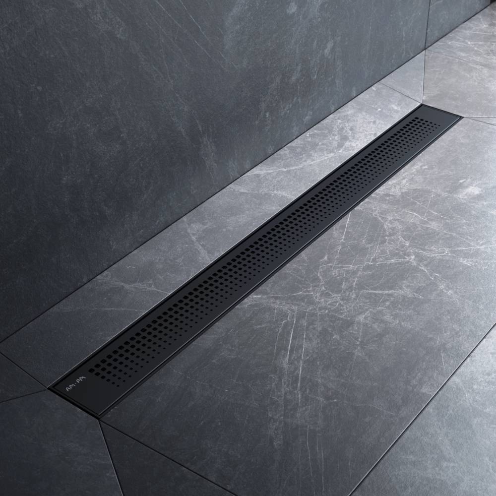 Трап для душа линейный AM.PM PrimeFlow универсальный затвор Cut Gradient 80 см W02SC-P11-080-01BM